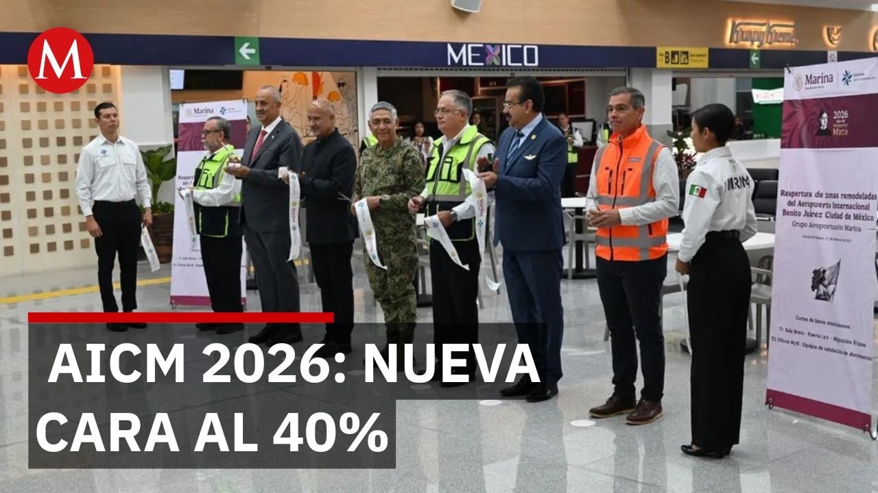 Modernización del AICM: Remodelación alcanza el 40 por ciento de avance
