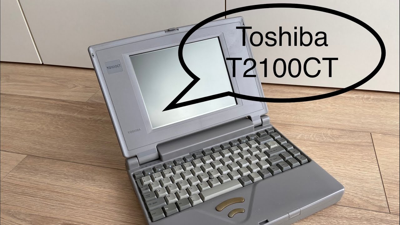 Toshiba T2100CT - pierwsze wrażenia (VLOG)
