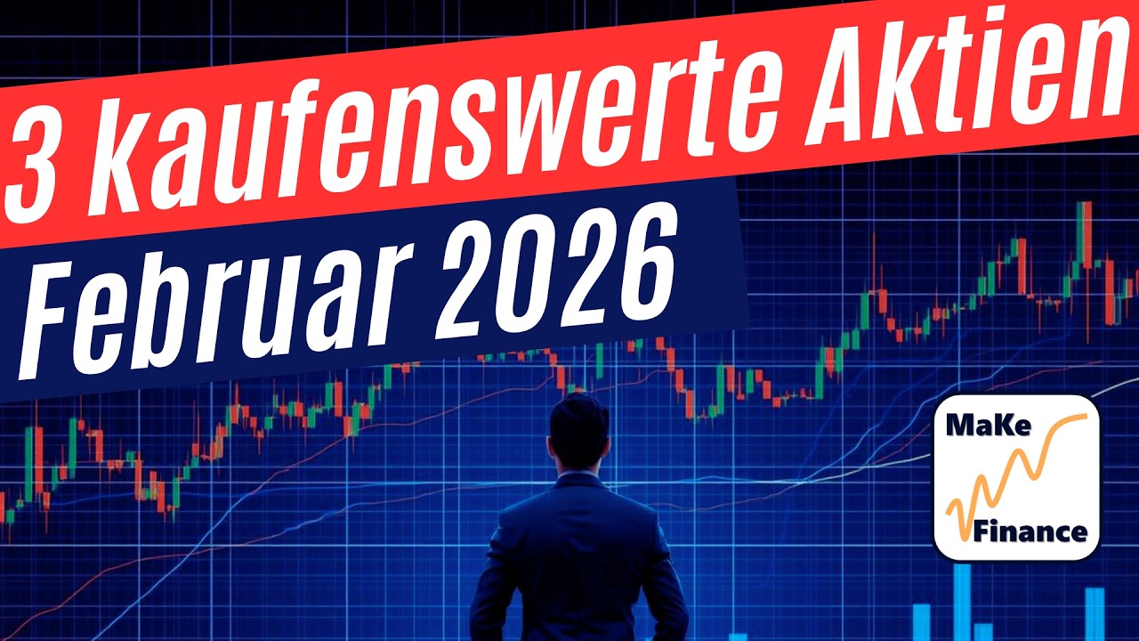 5,7% Dividende & 40% Potenzial! 🚀 Meine 3 Top-Aktien für Februar 2026