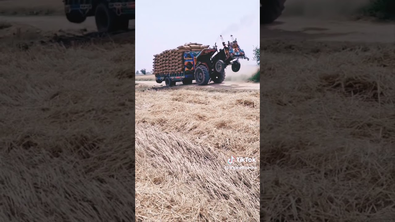 Massey Ferguson385 power stunt.subscribe ⬇️ video by TikTok download #mf385 #muhammadamarkisanvlog