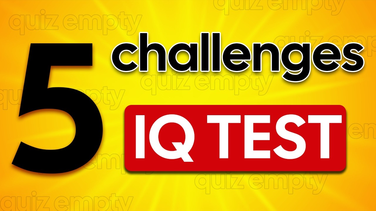 Ultimate Intellectual Challenge:Can You Ace These 5 Brain Teasers? | Are You Among the Elite?| #Quiz