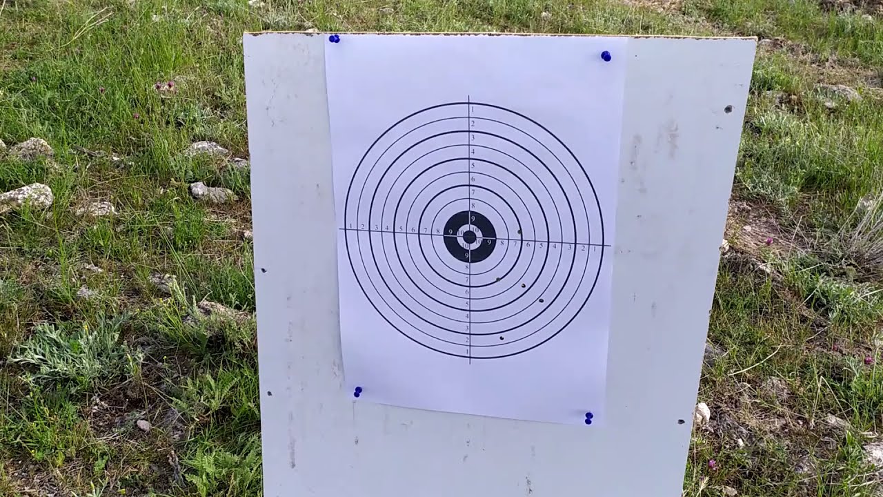 Gamo Hunter Maxxim IGT 4.5mm  - shooting from 35 and 50 meters