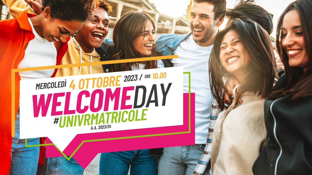WelcomeDay #univrmatricole 2023