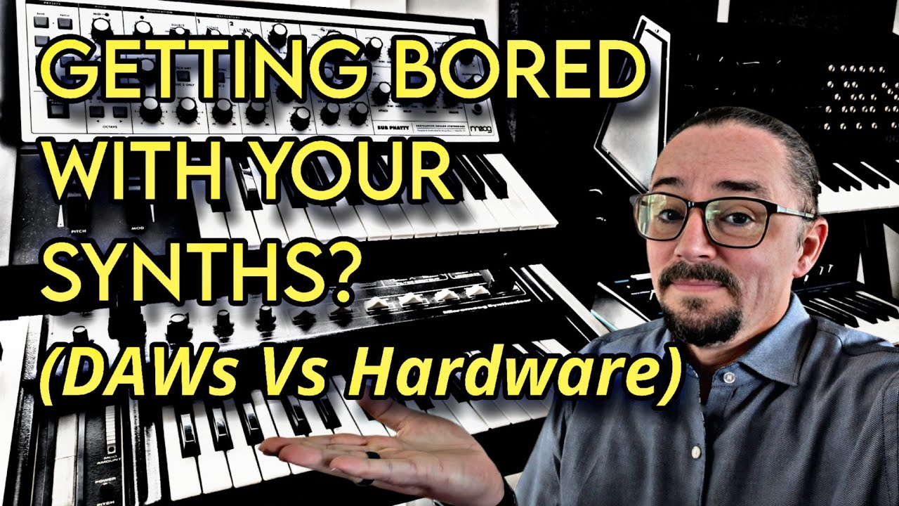 Bored with My Hardware Synths | Getting Back to DAWs | plus an Epic Techno / Trance Track