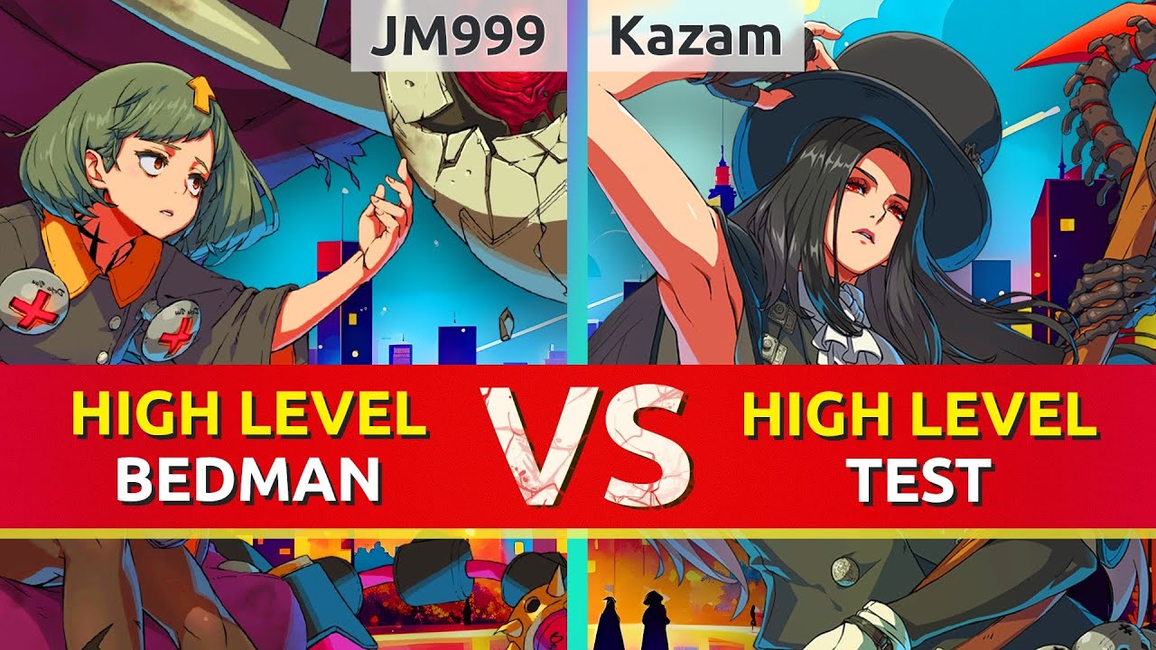 GGST ▰ JM999 (Bedman) vs Kazam (Testament). Guilty Gear Strive High Level Gameplay