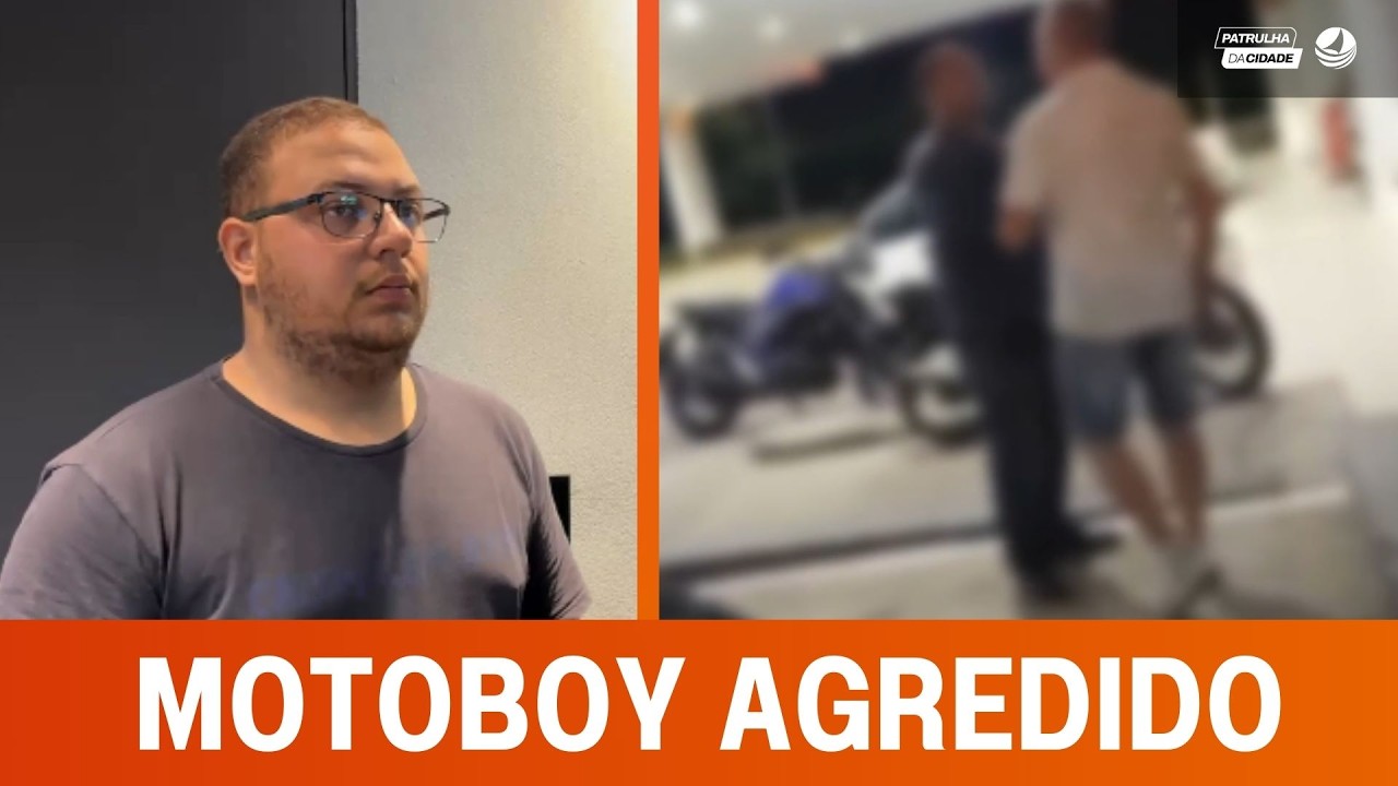 Motoboy fala e detalha AGR3SSÕES e AM4AÇAS sofridas