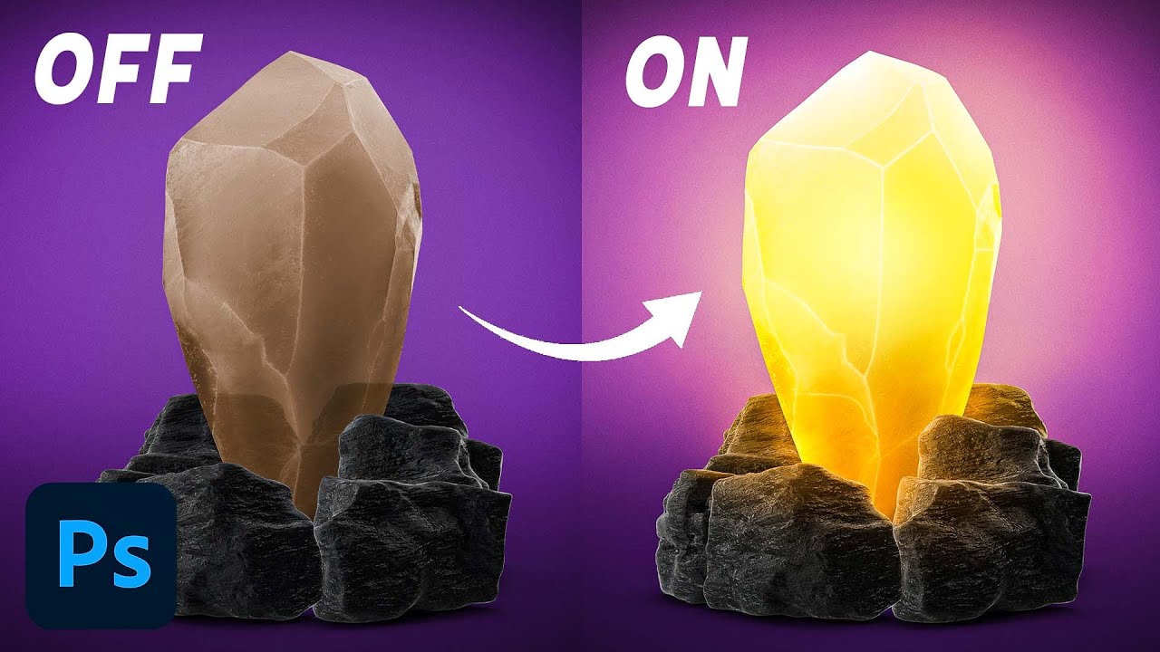 Как создать GLOW в Photoshop