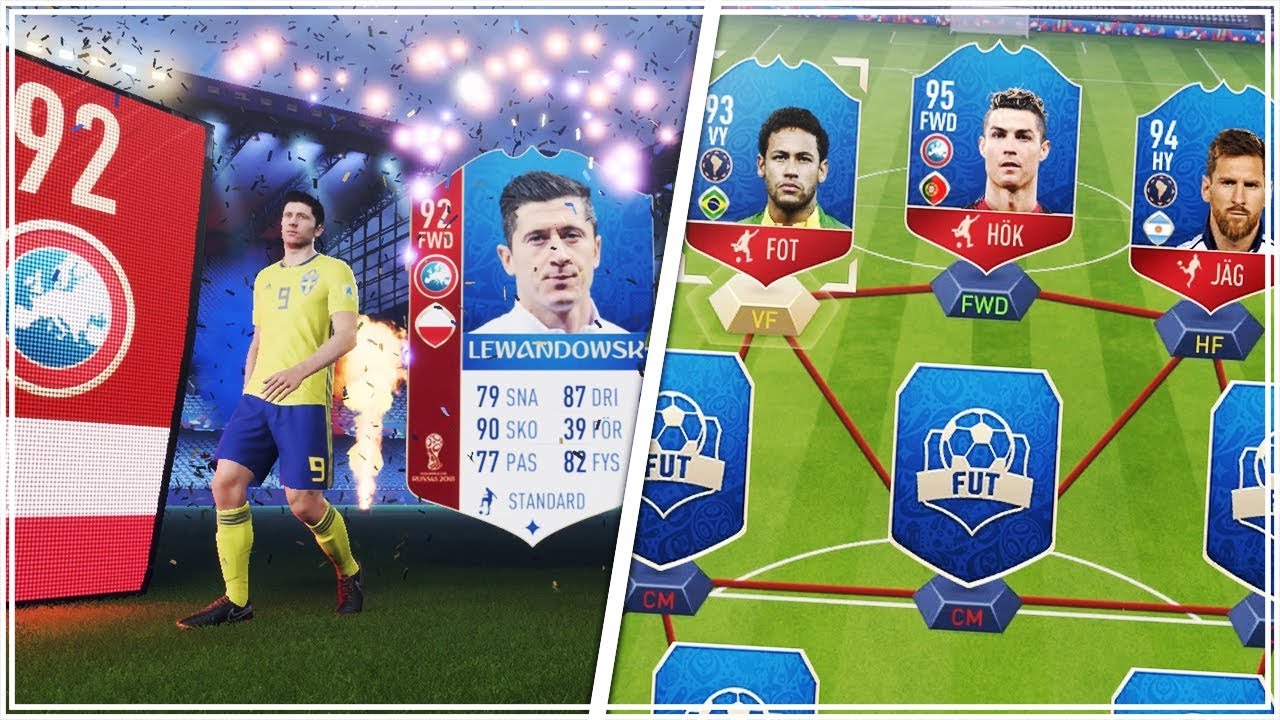 MIN START PÅ FIFA WORLD CUP 2018! ÖPPNAR PACKS OCH BYGGER DRAFT!