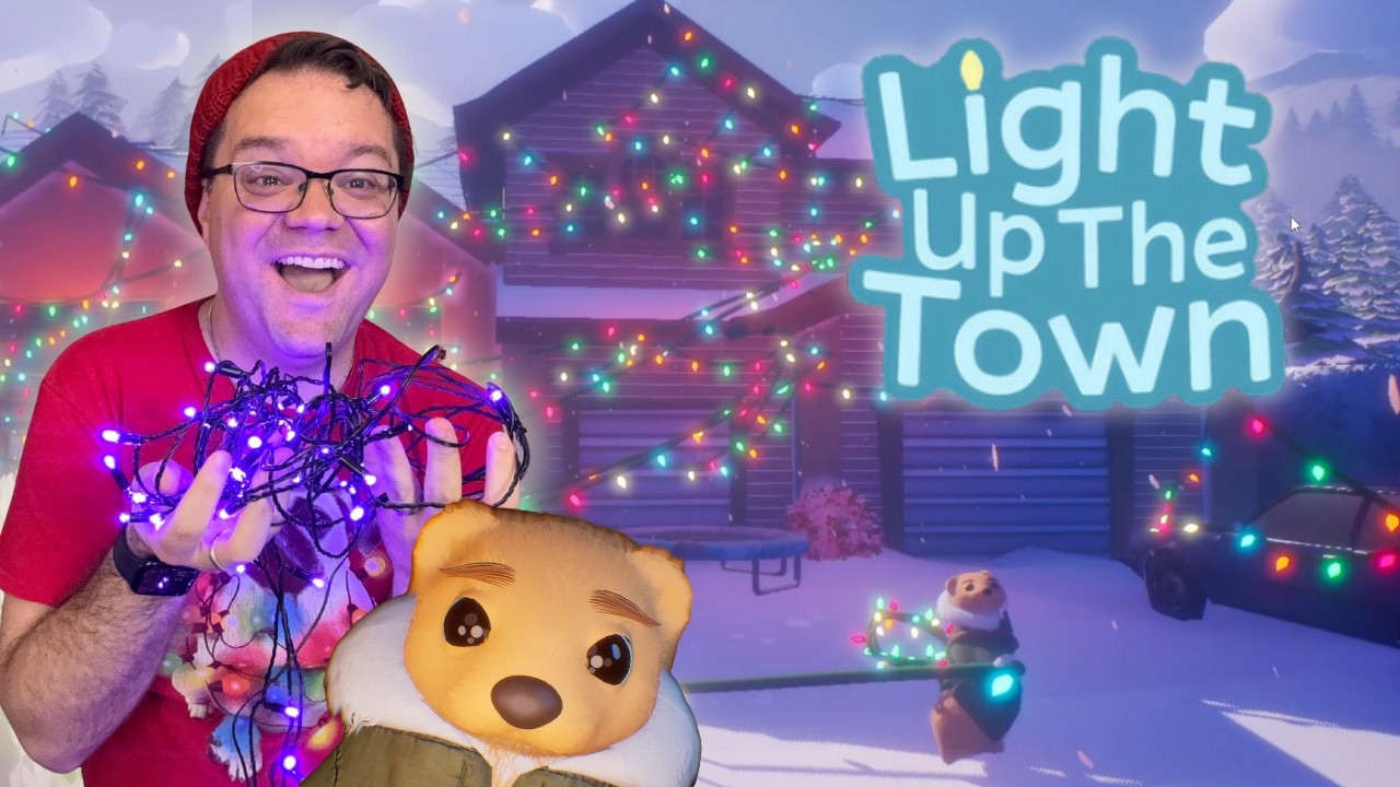 Christmas Light Chaos! | Light up the Town (Full Game Playthrough)