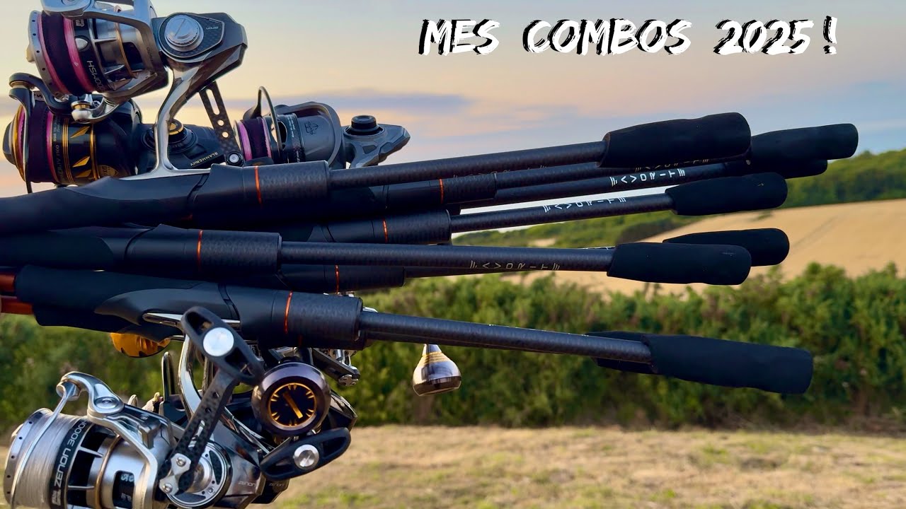 Mes ensembles 2025 pour la pêche du bar du bord  ( CANNES-MOULINETS-TRESSES )