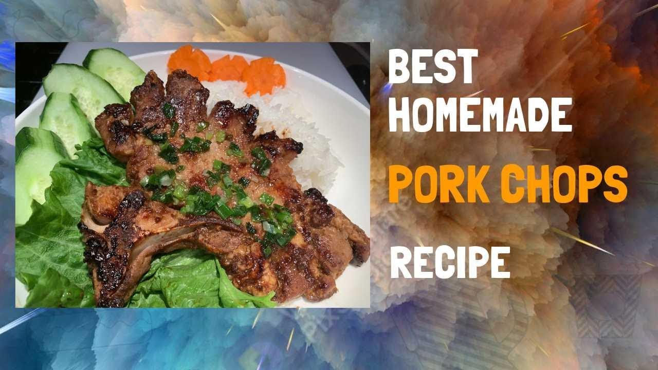 This is the Best Vietnamese Pork Chop Recipe. It is also Easy.