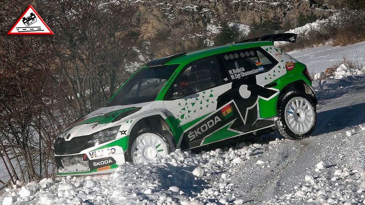 Test Day Toksport &Scaron;koda | Show & Mistakes | Pre Rallye Monte-Carlo 2022 | [Passats de canto]