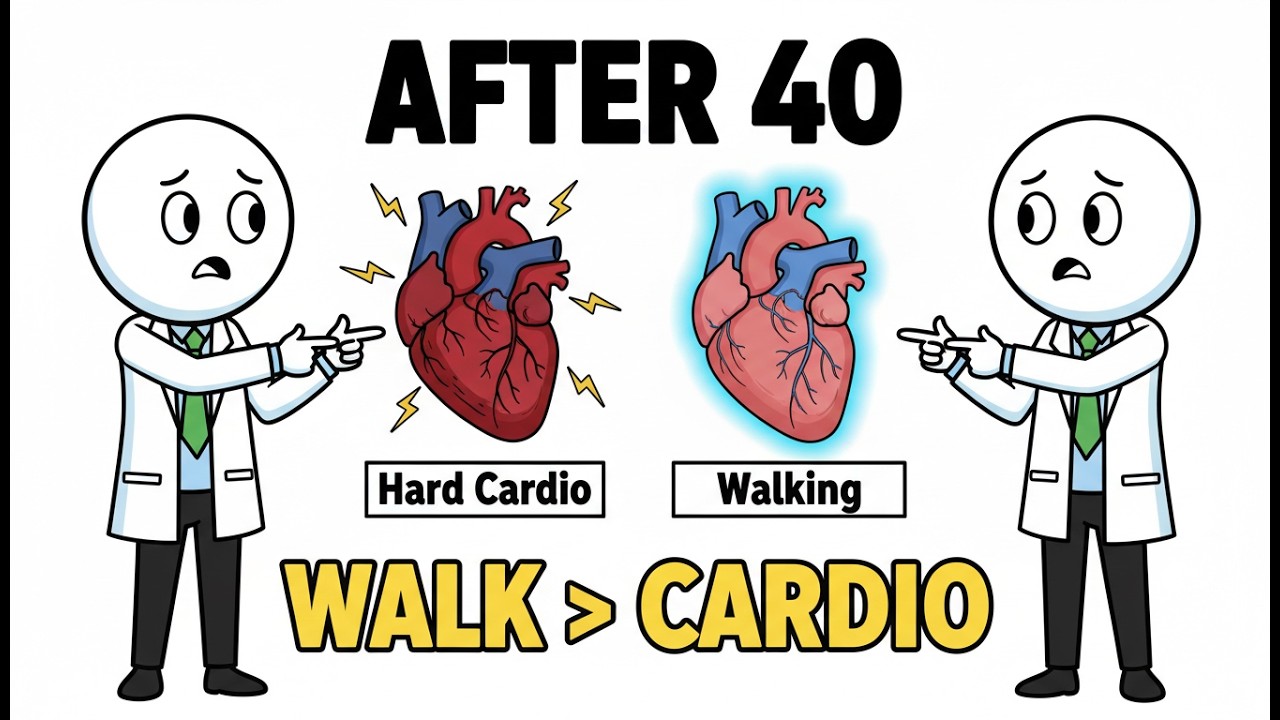 Why Walking Protects Your Heart More Than Cardio After 40 (What Cardiologists Quietly Recommend)