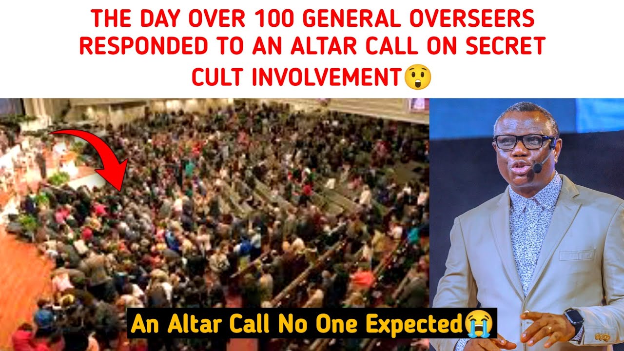 The Day Over 100 Daddy G.O's Responded To An Altar Call On Secret Cult  Involvement😲 ~Rev Ajetomobi