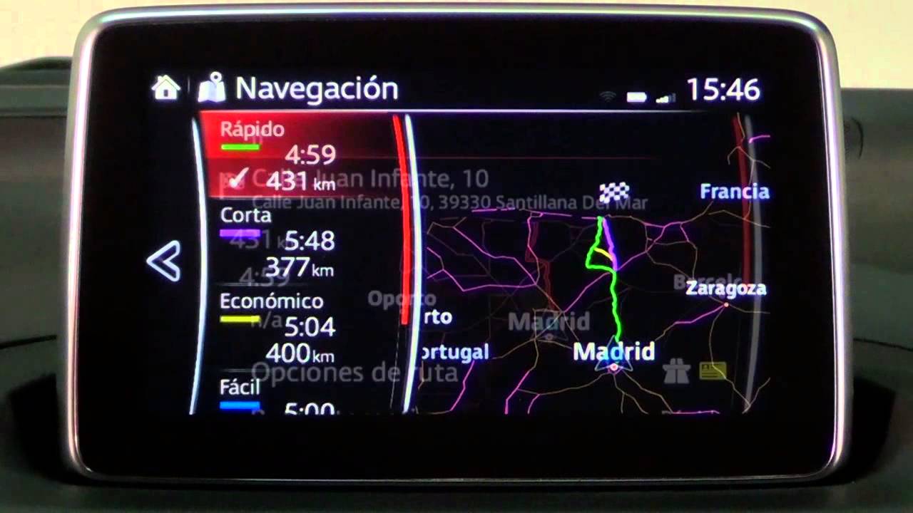 Mazda3. Modelo 2014. Impresiones sistema multimedia | km77.com