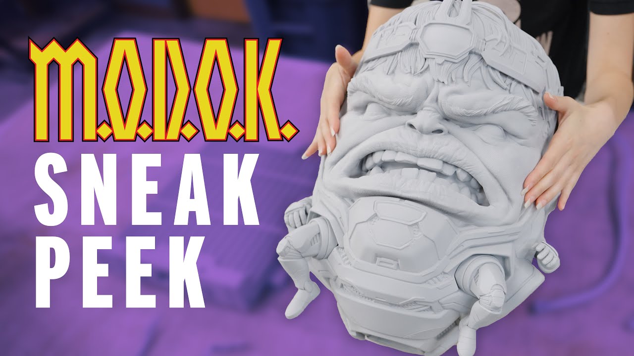MODOK Statue Sneak Peak 👀 | Sideshow Con 2024