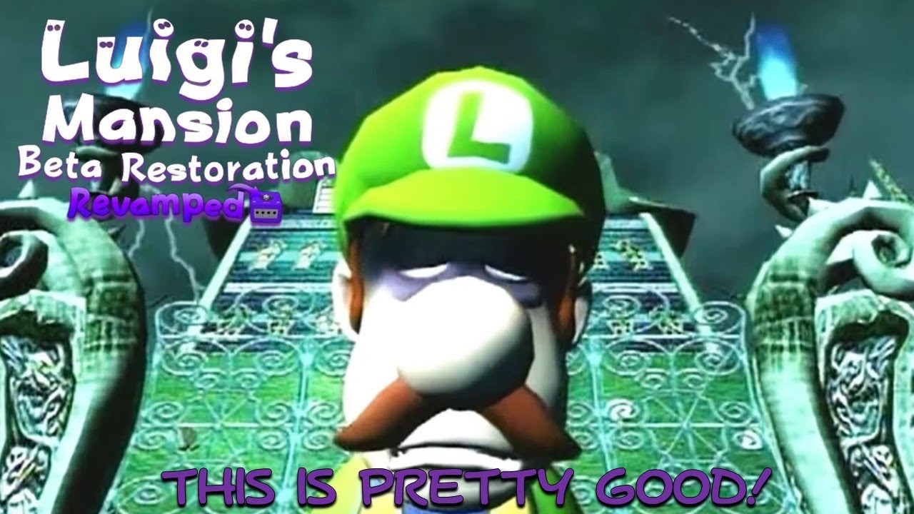 ЭТОТ МОД ДЛЯ ОСОБНЯКА ЛУИДЖИ ДОВОЛЬНО ХОРОШ! - Luigi's Mansion Beta Restoration Обновлённый игров...