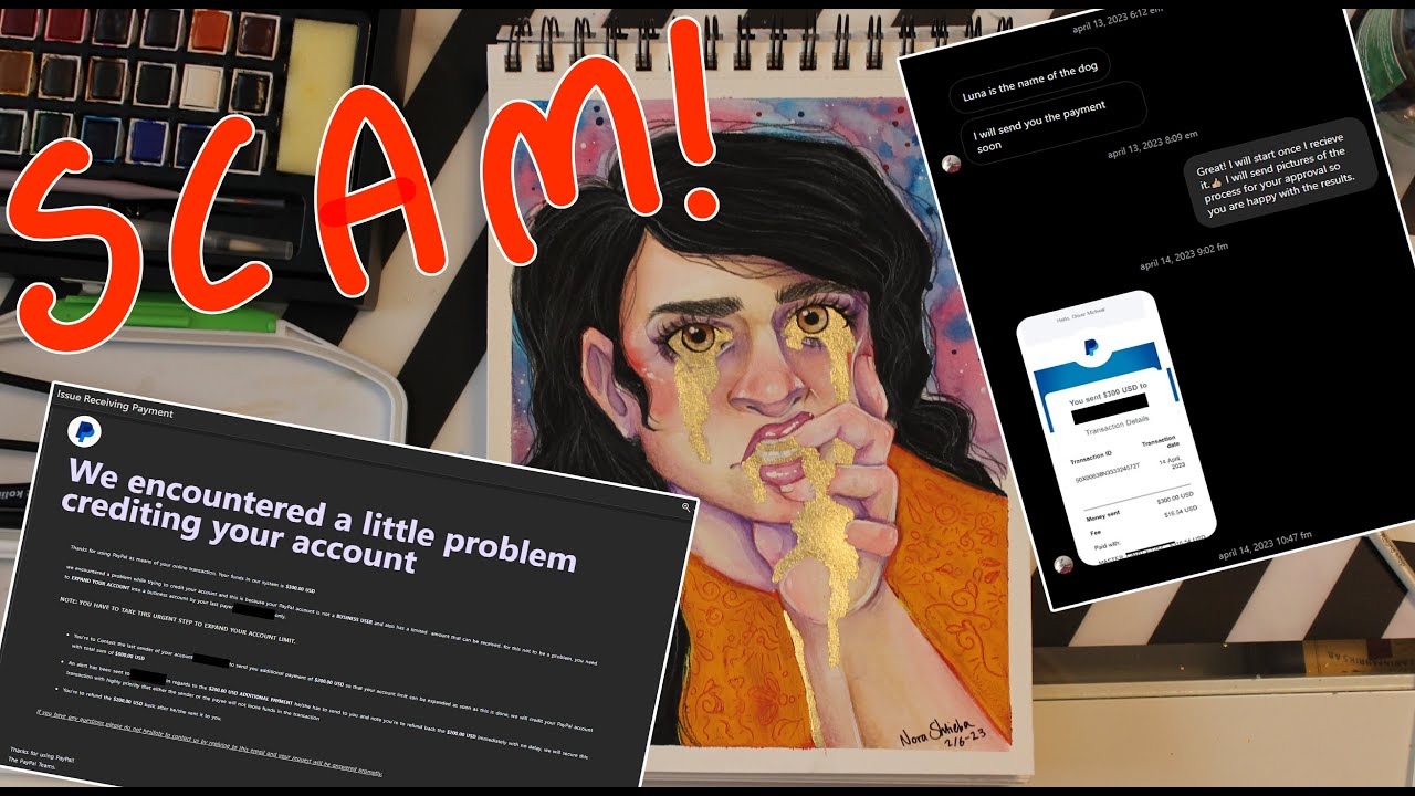 PayPal Art Commission Scammers - STORY TIME