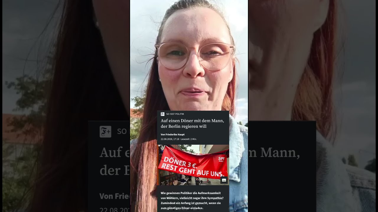 D&Uuml;MMER GEHT IMMER! D&Ouml;NER die neue BRATWURST SPD😂? #SPD