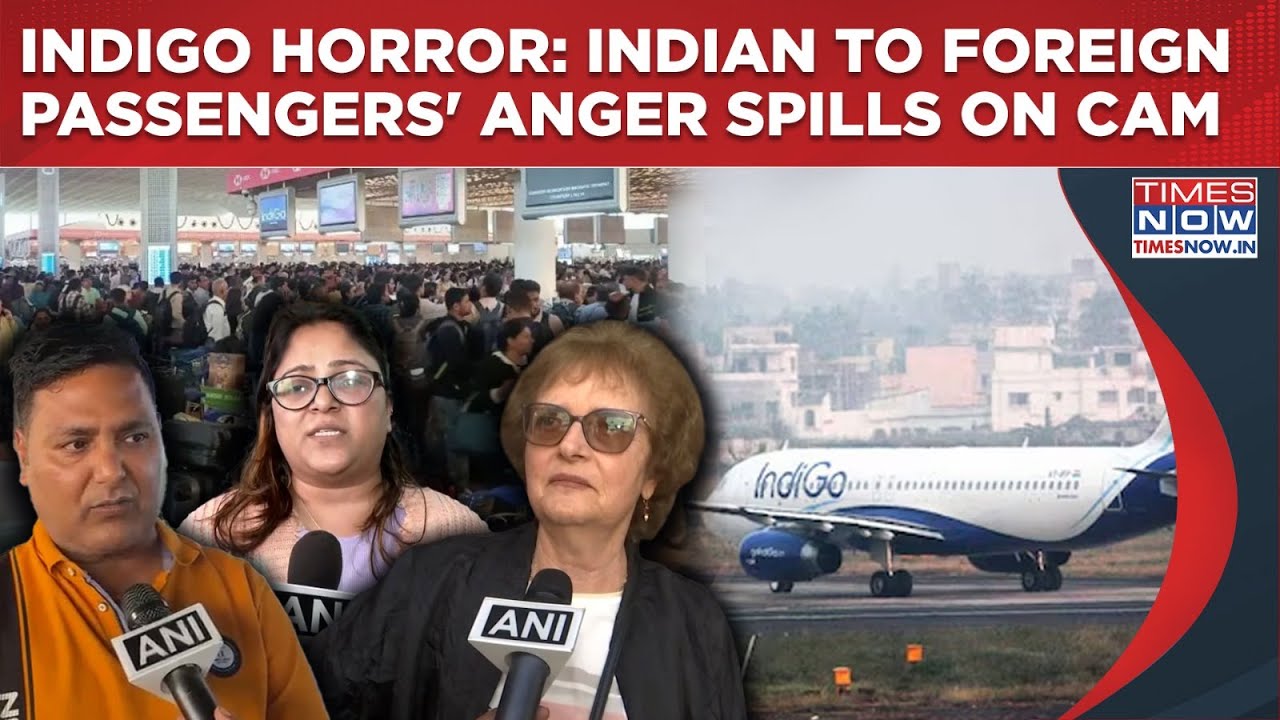 Indigo Faces Passenger Fury: Indians, Foreigners Narrate Ordeal | Flights Hit, Airline To Blame?