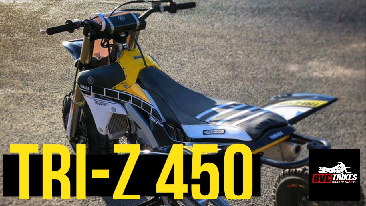 BVC Trikes Yamaha YZ450F Trike Conversion