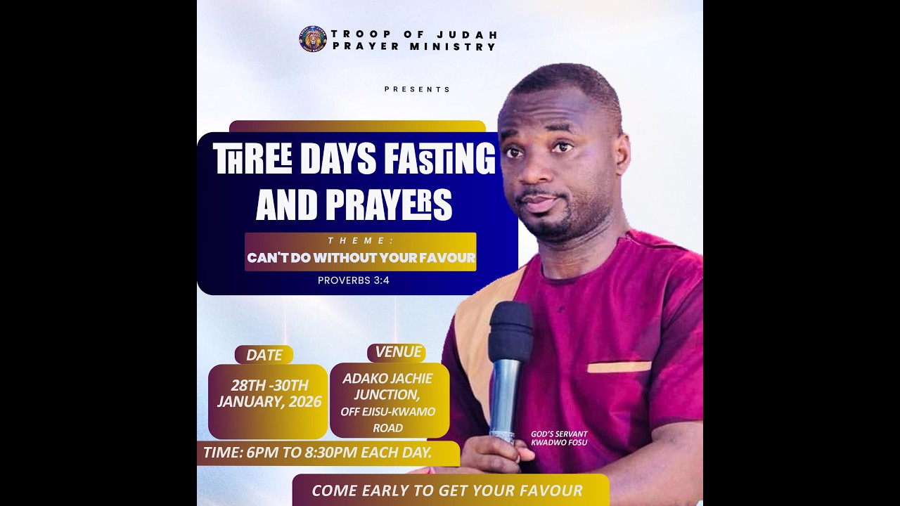 Troop Of Judah Prayer Ministry..,2nd Day Of Our 3Days Program…29th January, 2026