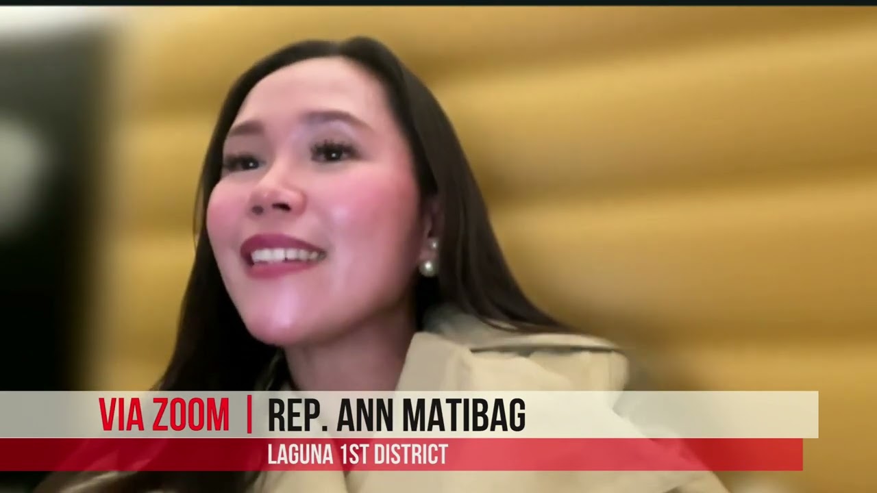 Eksklusibong panayam ng Bombo Radyo Philippines kay Laguna 1st District Rep. Ann Matibag