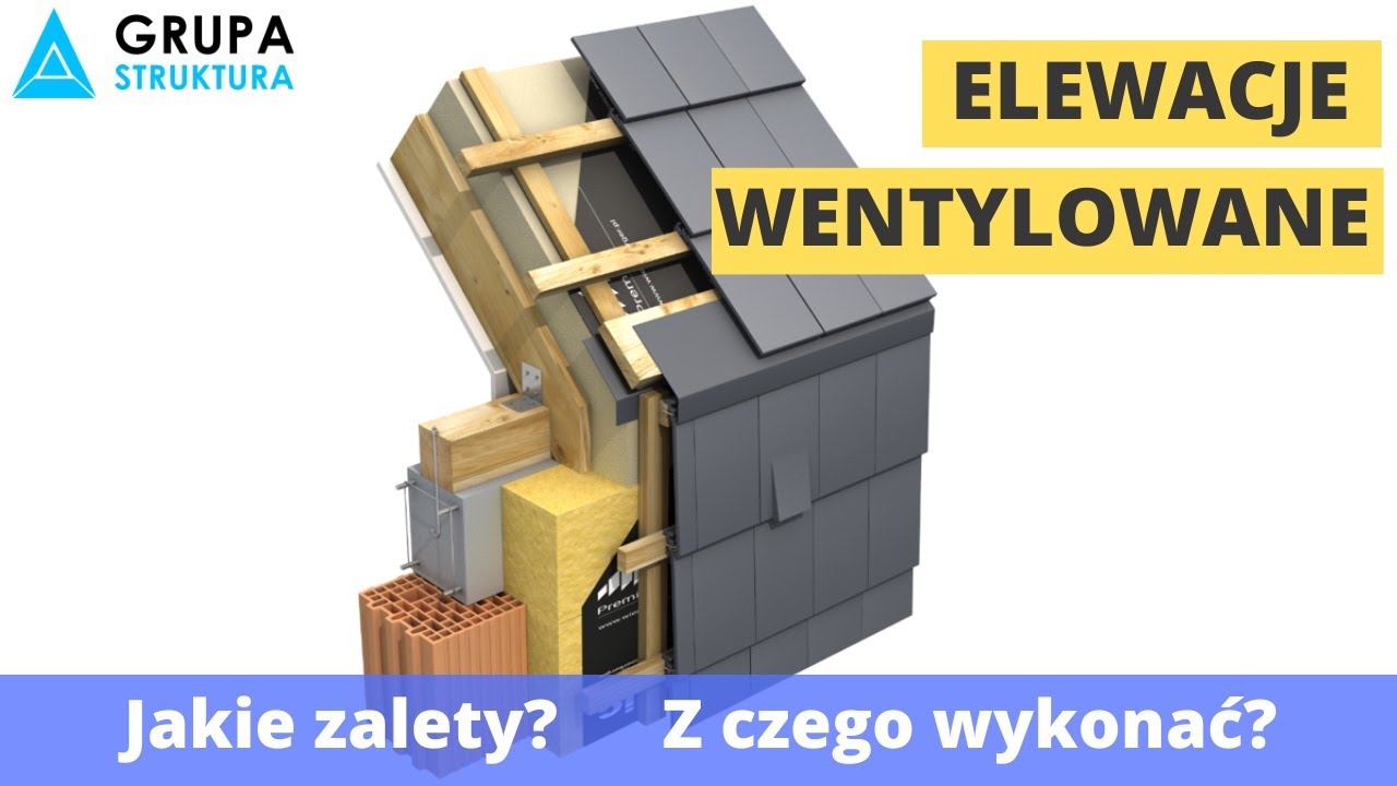 🏗️ Elewacje wentylowane  | Czym są i z czego wykonać?