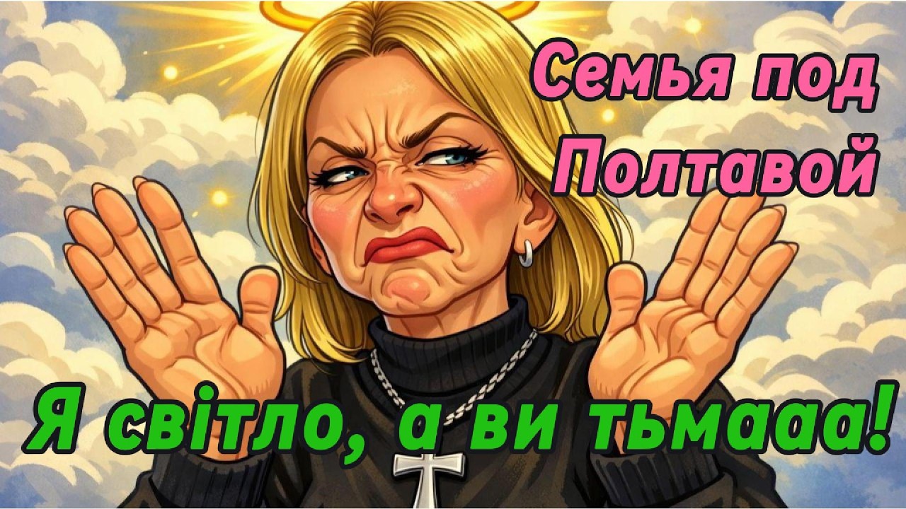 Семья под Полтавой! Люстерко зависло! Де я?