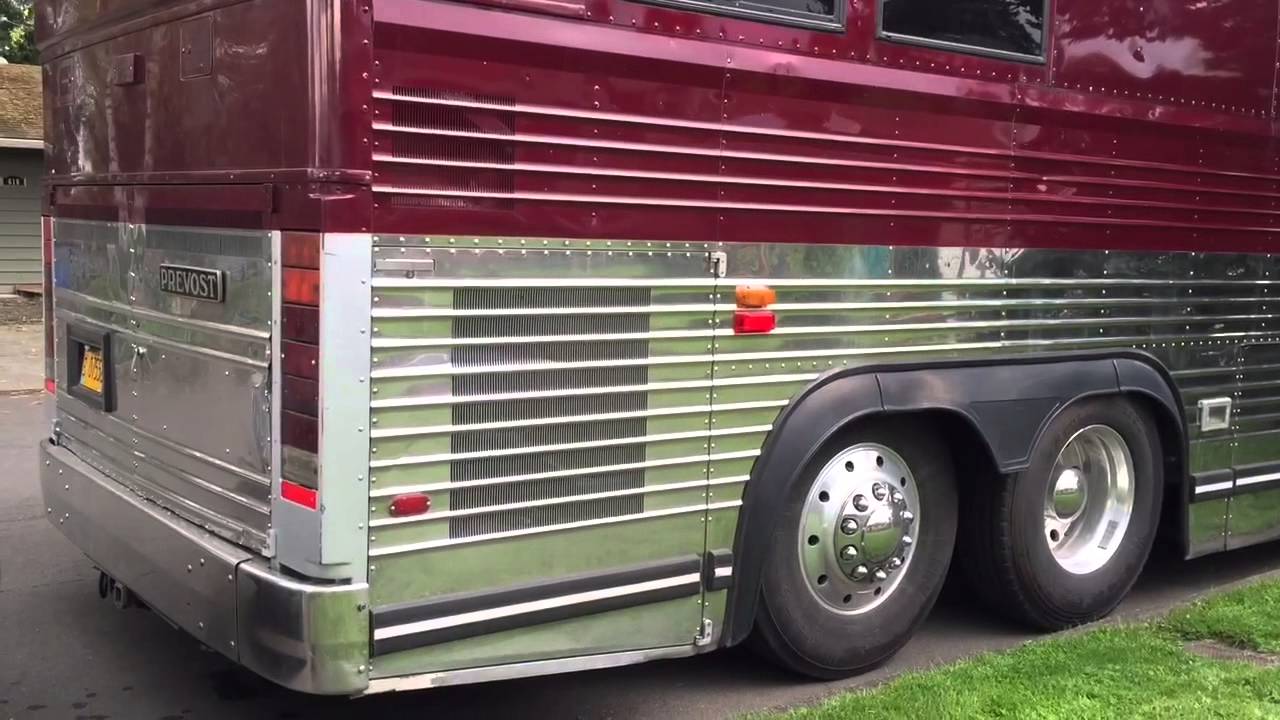 Detroit Series 60 12.7 Start Up Prevost