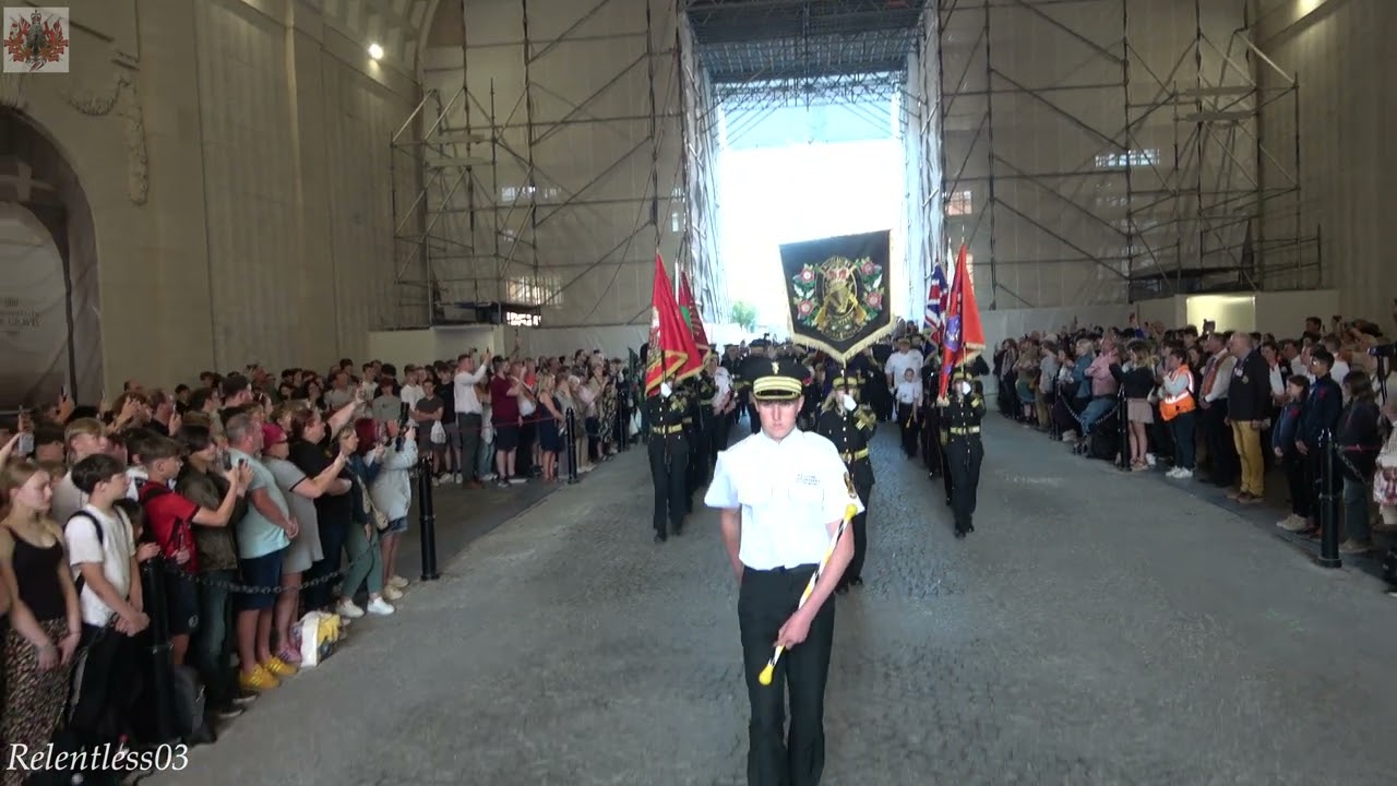 Kilcluney Volunteers (No.3) @ The Menin Gate ~ Ypres ~ 21/06/24 (4K)