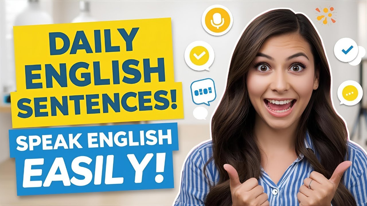 Speak Confidently with the Most Useful English Sentences for Daily Talk