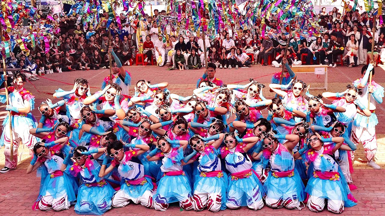 QUÁN QUÂN FLASHMOB THPT VÕ TRƯỜNG TOẢN 2026 - 11B14 - Mèo Trẩy Hội