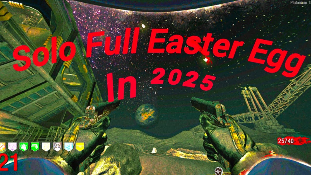 Call of Duty Black Ops 1 Zombies Moon Full Easter Egg (Solo)