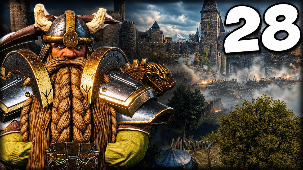 Самое масштабное вторжение орков! | Мод Old Realms Bannerlord для Warhammer