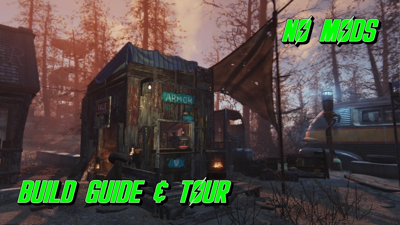 Trapper Armor Store - 15 min Build (no mods) FALLOUT 4