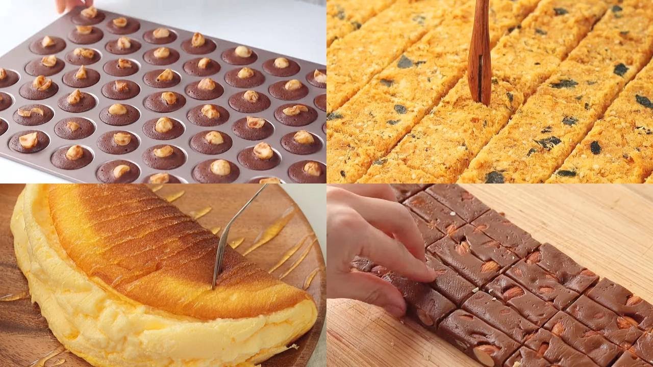 Satisfying Relaxing Video|Cocoa Nut Cookies Recipe|Asmr|Tiktok