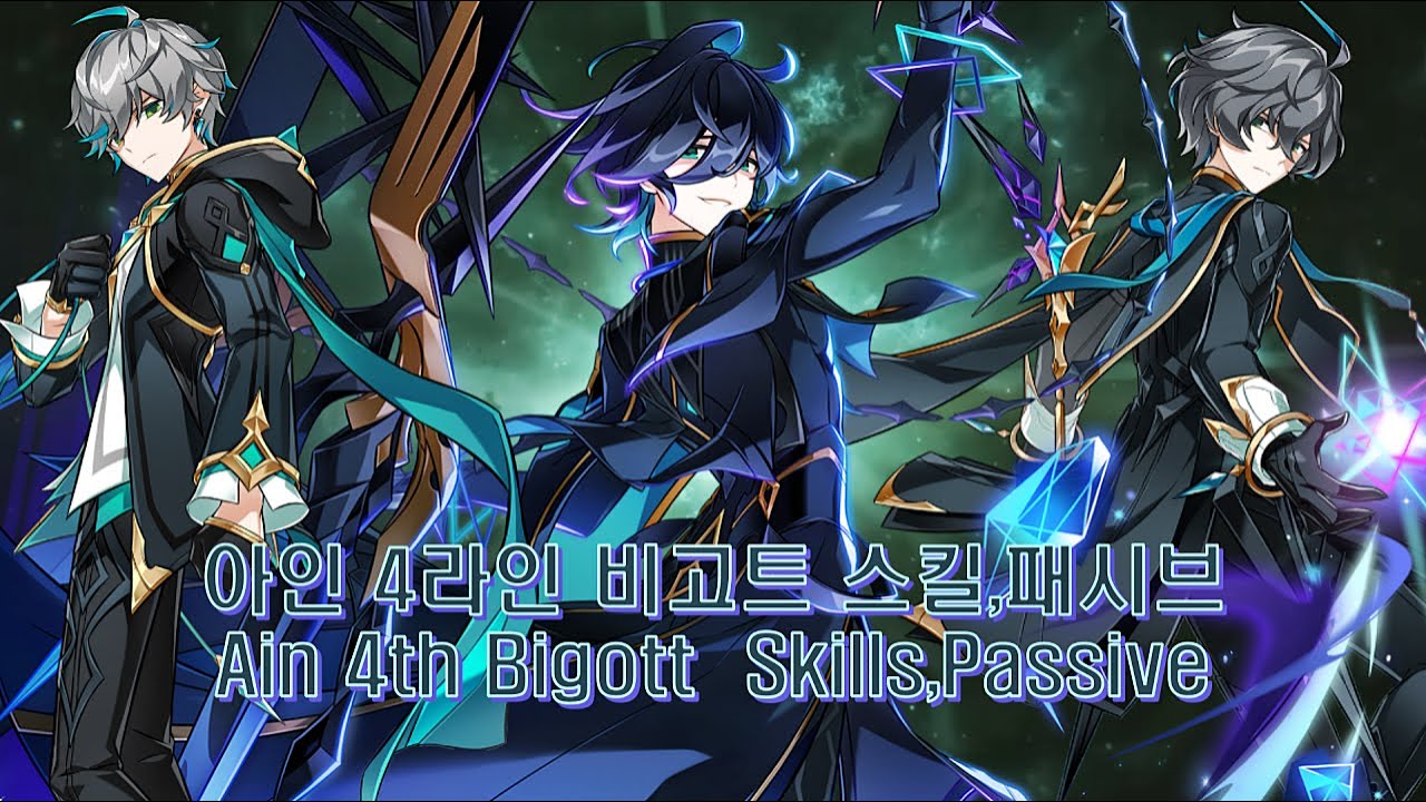[Elsword KR/Elsword] Навыки Ain 4th Bigott, пассивные