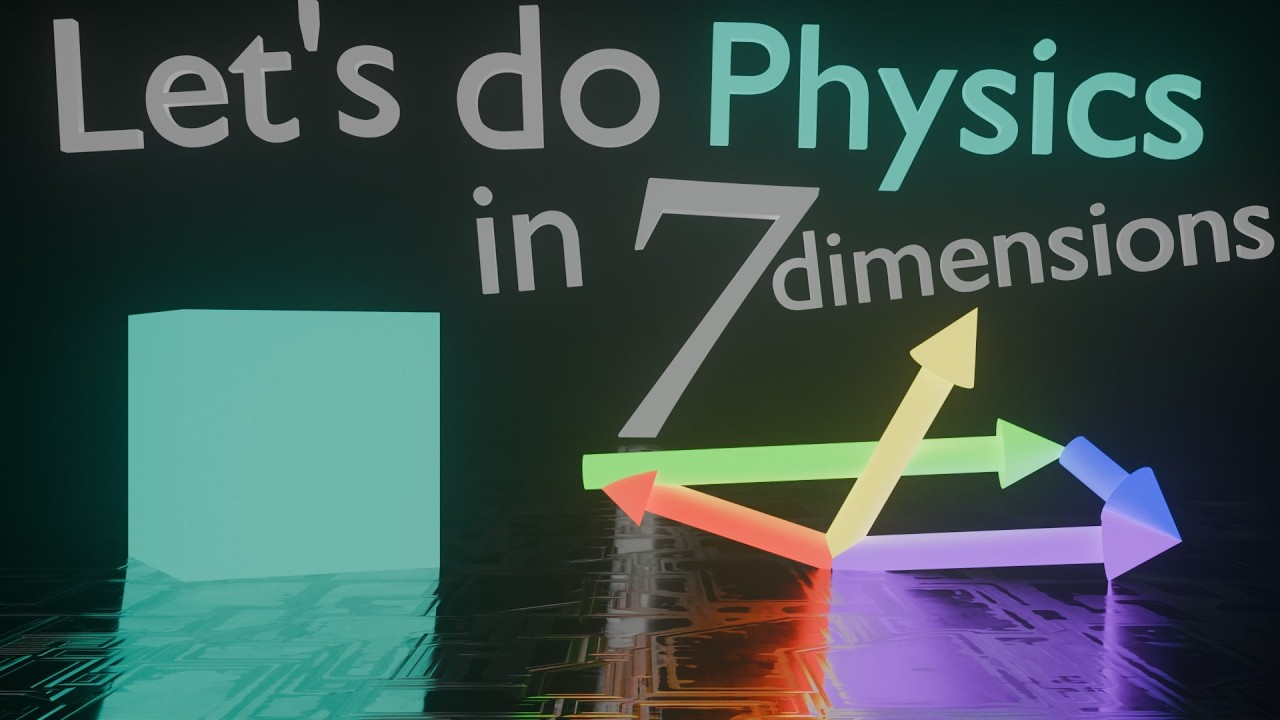 Lets do physics in 7 dimensions