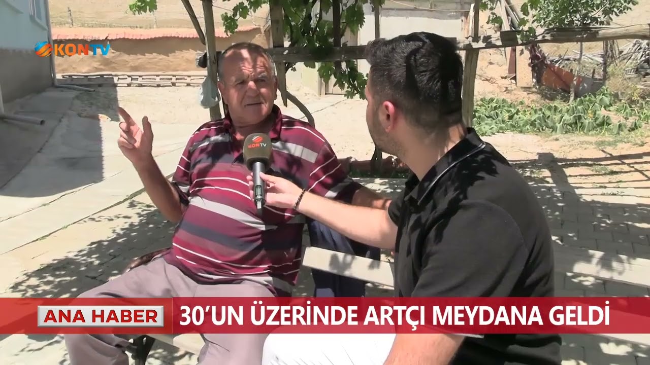 Konya'da yaşanan en büyük deprem!