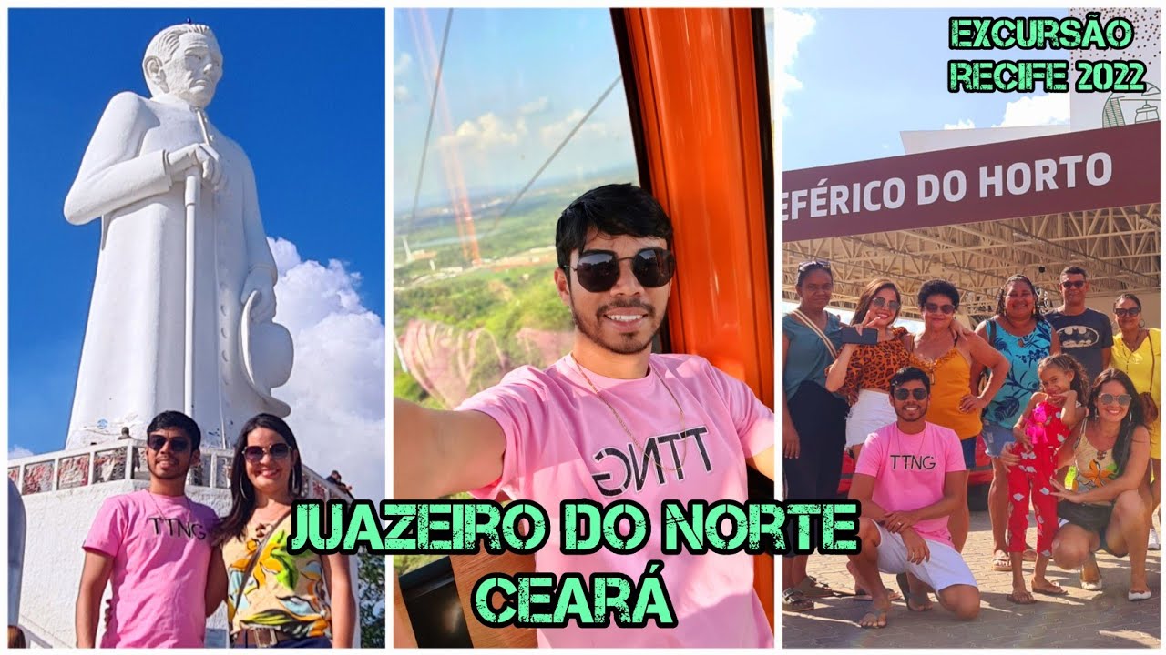 JUAZEIRO DO NORTE - CE - Padre Cícero, Igrejas, Teleférico do Horto, Feira, N. Sra. Fátima no Crato.