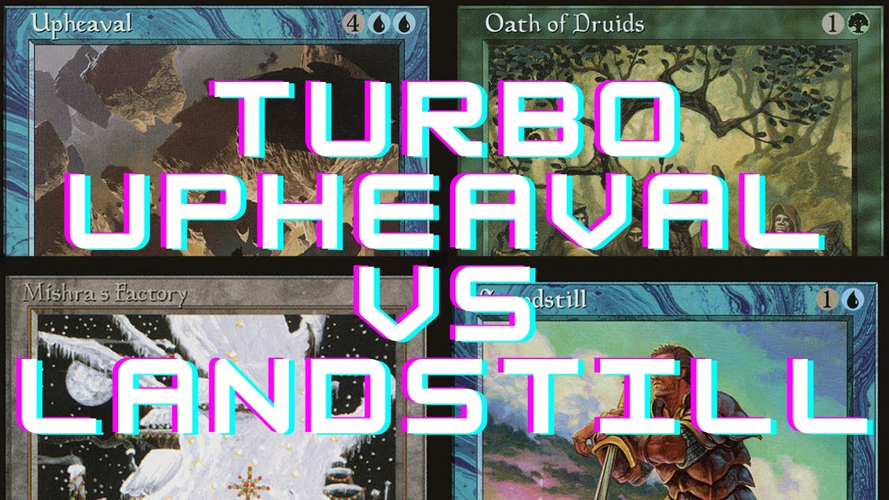 Turbo Upheaval vs Landstill | PREMODERN MTG | Impulse Plays