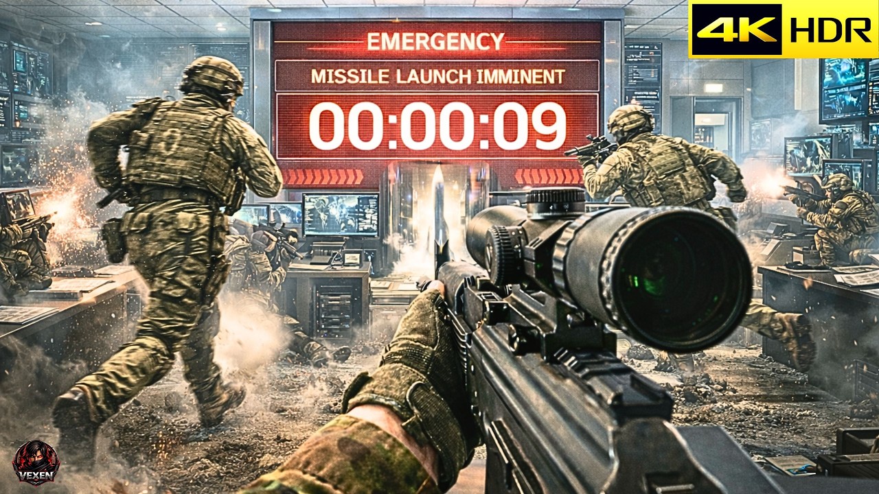 (PS5) A Missile To Stop | Immersive Ultra Realistic Gameplay [4K60FPS] Call Of Duty