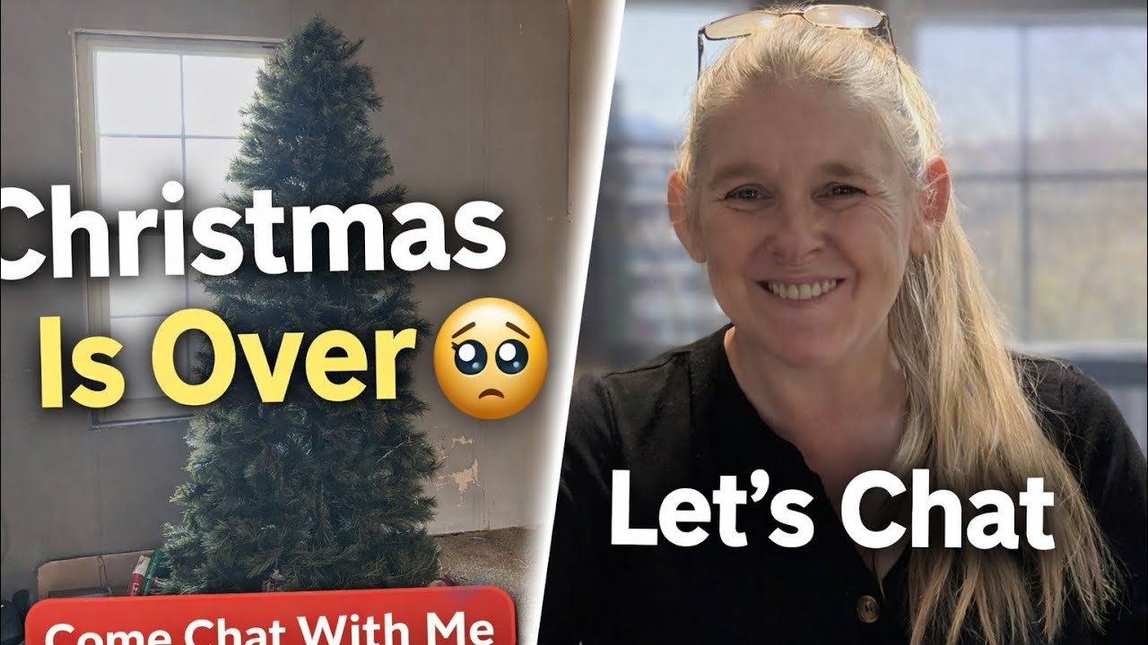  MOBILE HOME LIFE LIVING What its Like / COZY Chat & Christmas Is Over 🎄 