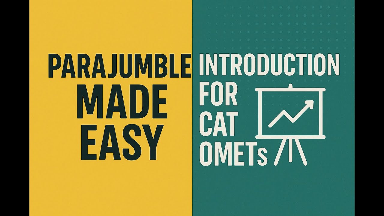 How to Solve Para-Jumbles | CAT & OMETs Verbal Prep Begins Here!