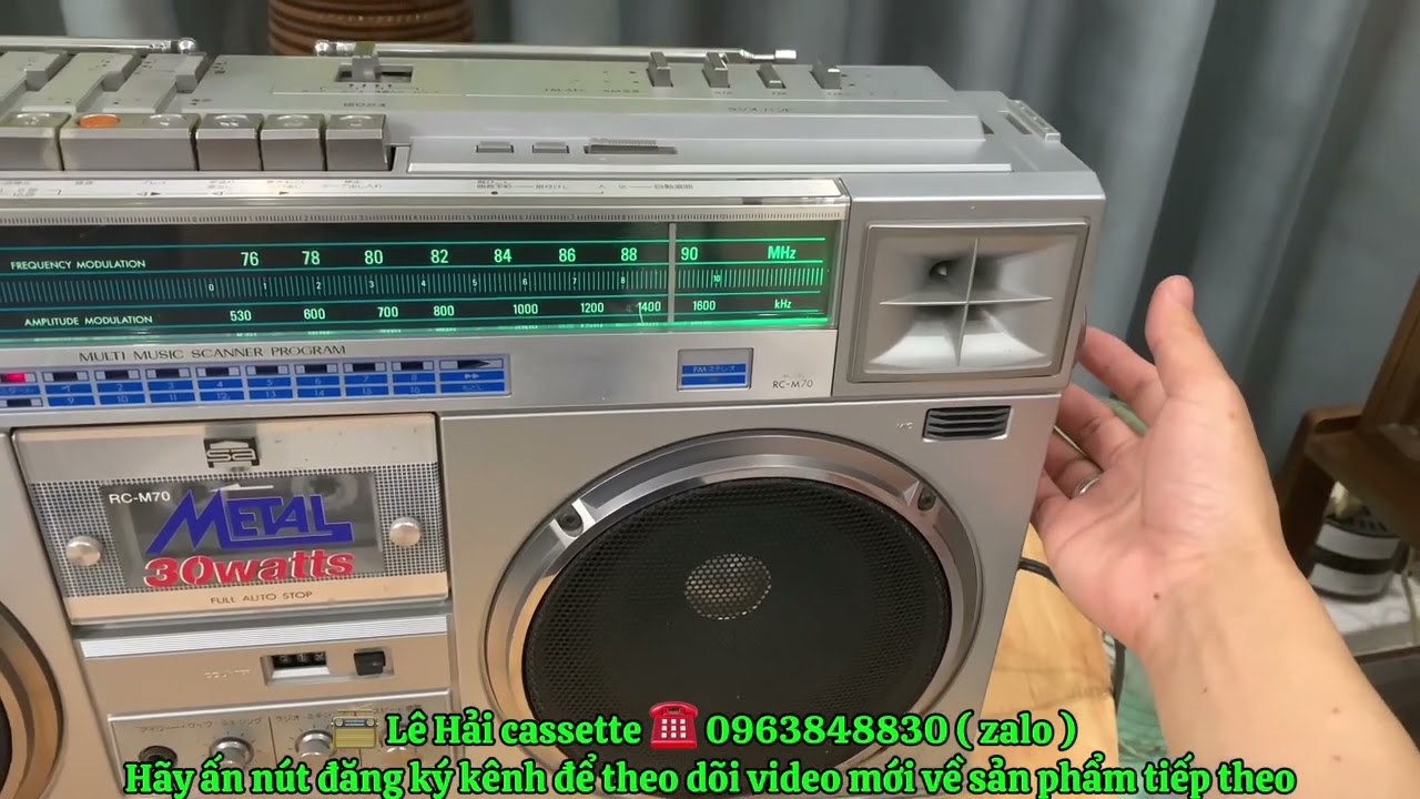Victor RC M70. Các bác giao lưu liên hệ : 0963848830 ( zalo ). Hoạt động hoàn hảo các chức năng.