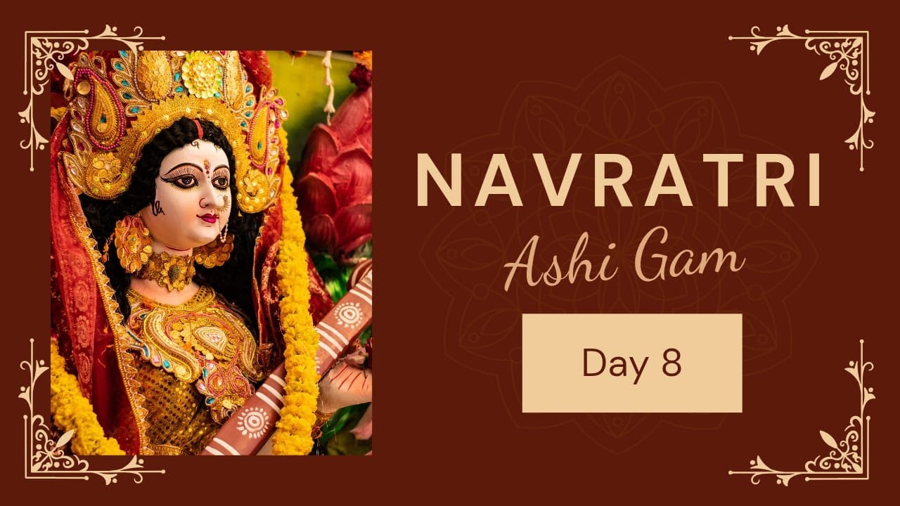 🔴Navratri Mahotsav 2025 ~ Day 09. આશી ગામ  .01.10.2025