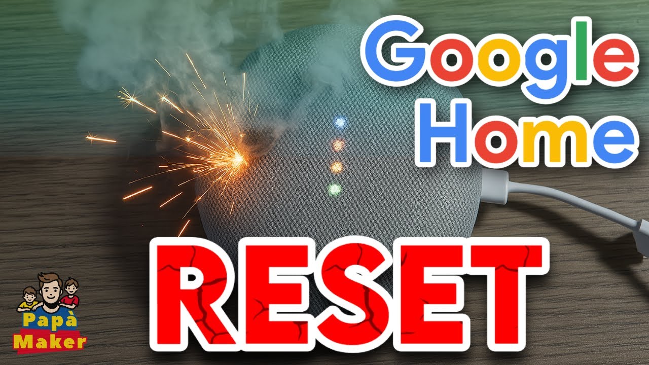 📶Hai cambiato Wi-Fi?⚠️ Allora DEVI fare questo al tuo Google Home Mini! 😱 RESET di fabbrica  SOLVED✅