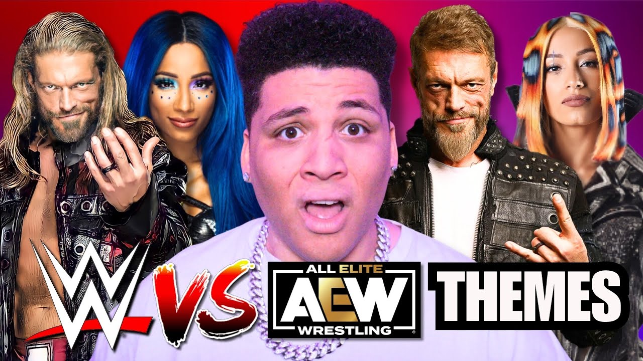 Песни из сериала WWE Superstar против их песен из AEW