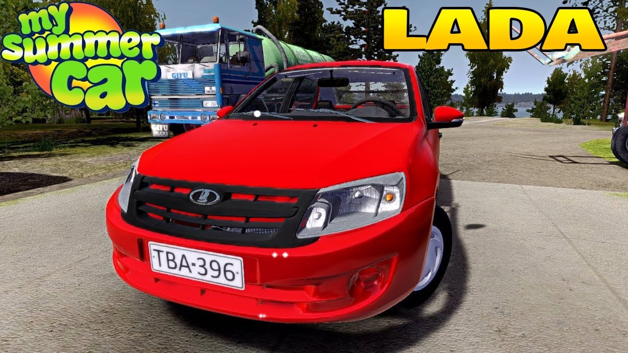 МОД НА НОВУЮ  МАШИНУ ЛАДА ГРАНТА I My Summer Car
